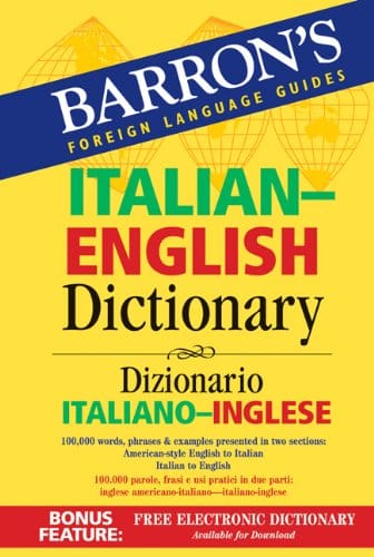 Barron's Italian-English Dictionary: Dizionario Italiano-Inglese (Barron's Foreign Language Guides)