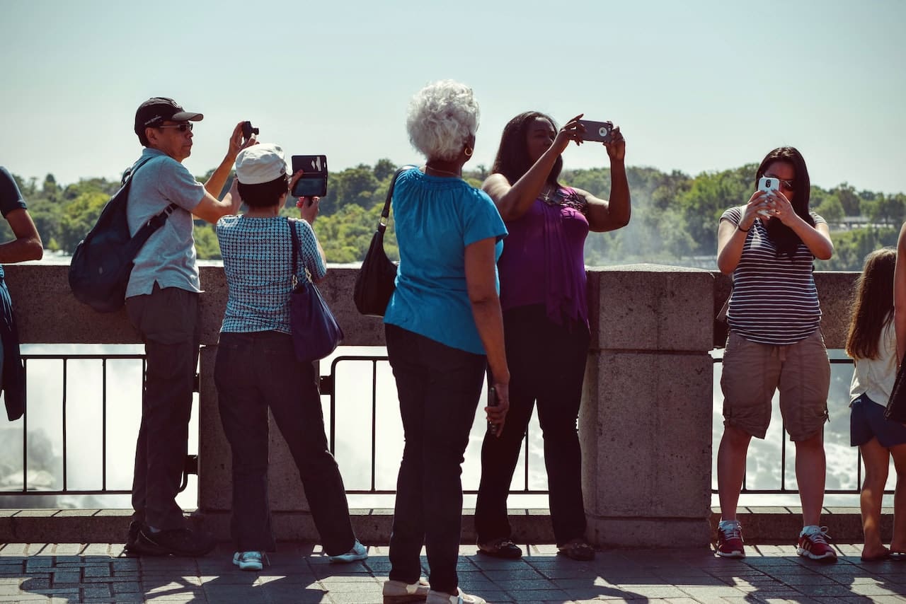 tourists