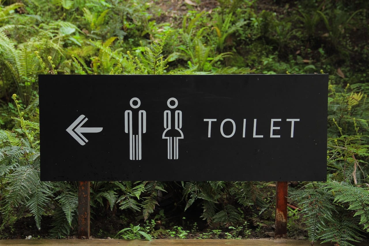 toilet signs