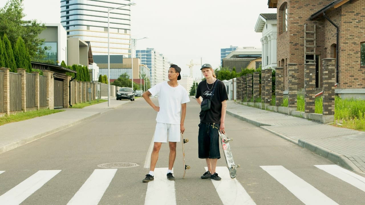 friends skateboarding